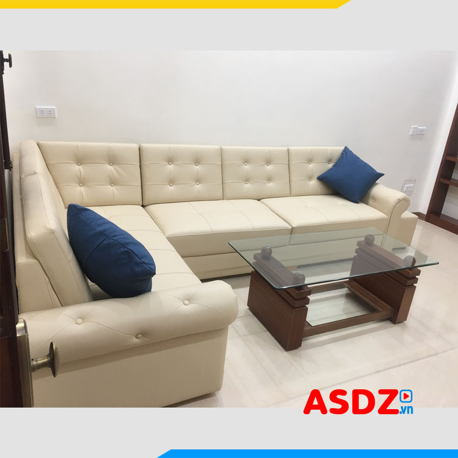 ghe sofa ke phong khach dep