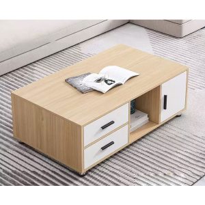 Bàn trà gỗ công nghiệp bệt đơn giản BTR127
