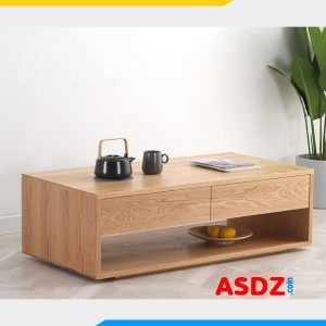 Bàn sofa gỗ công nghiệp chữ nhật đơn giản BTR092