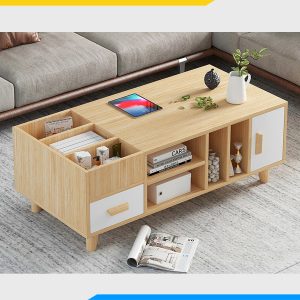 Bàn sofa gỗ công nghiệp hiện đại đẹp BTR103