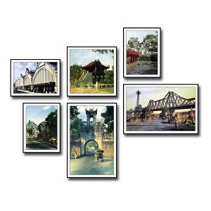 Bộ tranh treo tường đẹp chủ đề Hà Nội