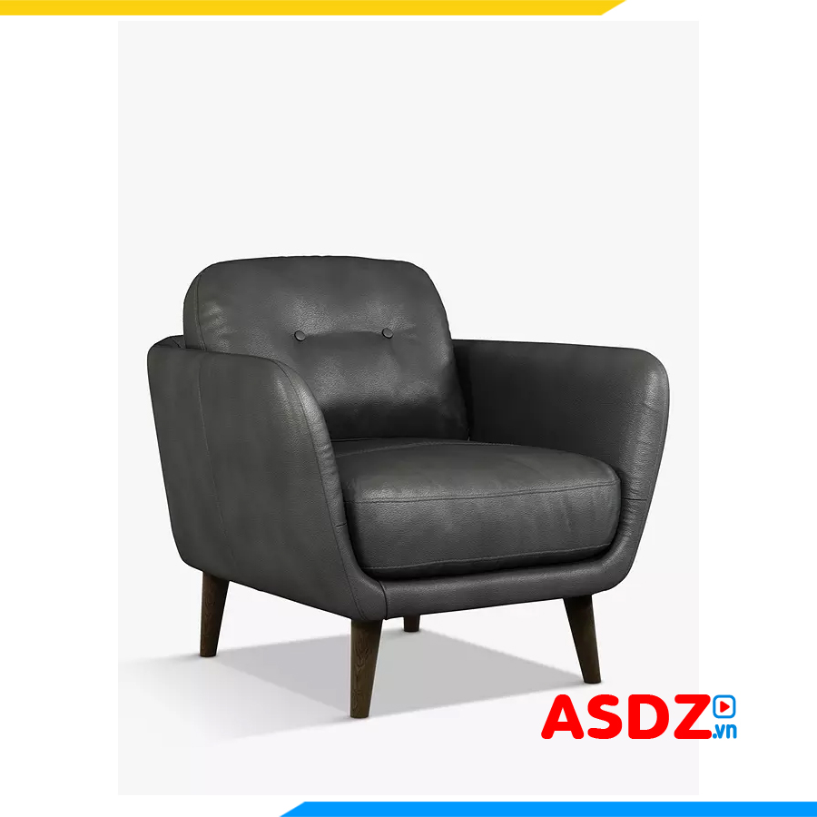 ghe sofa don boc da mot nguoi ngoi