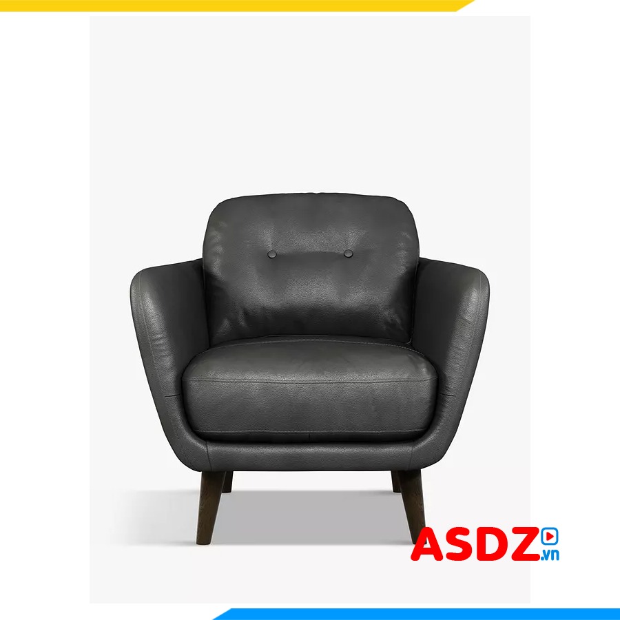 ghe sofa don boc da mot nguoi ngoi