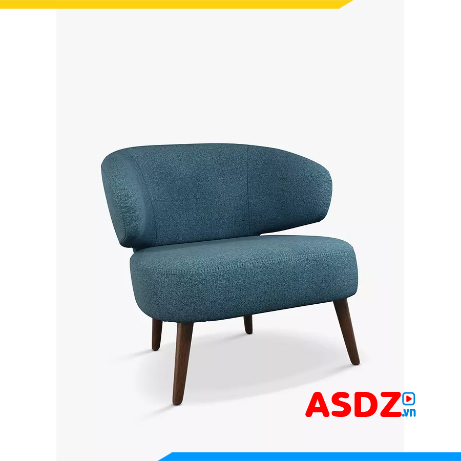 ghe sofa don boc ni tua lung cong tron