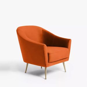 Ghế sofa đơn nỉ hình cánh hoa đẹp So0085