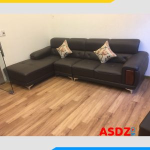 ghe sofa goc chu l boc da cao cap