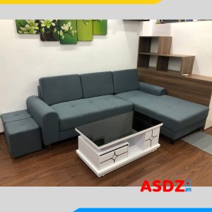 ghe sofa ni goc chu l ke phong khach dep