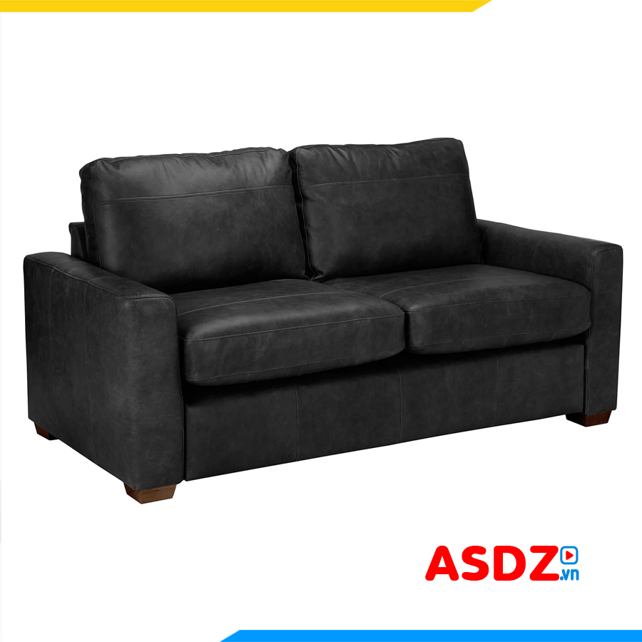 ghe sofa vang 2 cho ngoi boc da dep