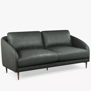Ghế sofa văng mini 2 chỗ bọc da So0036