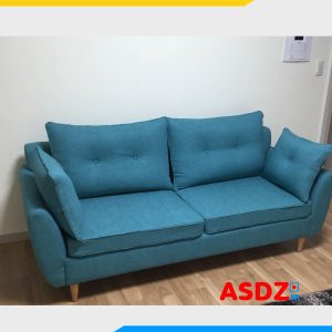 ghe sofa vang ni 2 cho hien dai