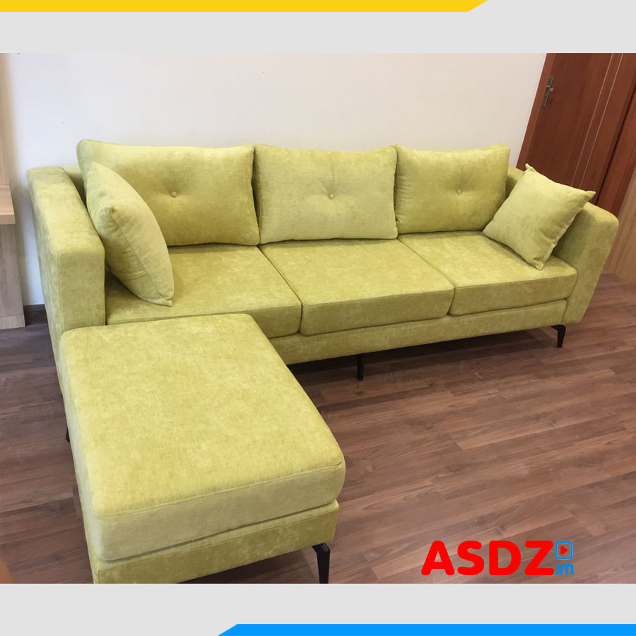 ghe sofa vang ni 3 cho hien dai ke phong khach