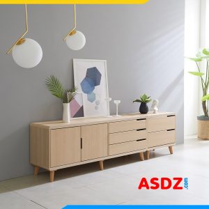 Kệ tivi gỗ công nghiệp chữ nhật đơn giản KTV0152