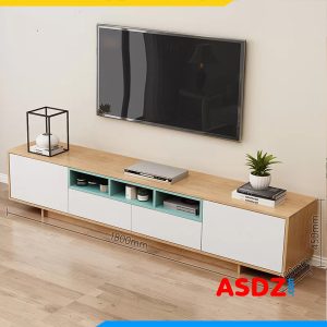 Kệ tivi gỗ công nghiệp chữ nhật hiện đại KTV131