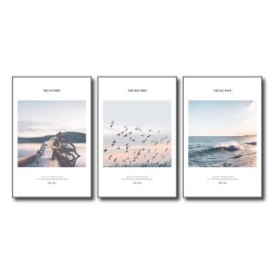 Bộ tranh canvas đẹp 3 bức