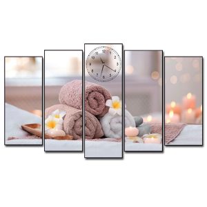 Tranh spa đẹp kiểu ghép bộ 5 tấm