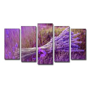 Tranh treo tường đẹp hoa oải hương tím