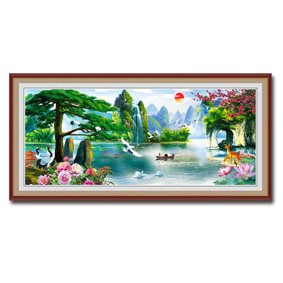Tranh phong cảnh đẹp khổ lớn