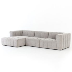 Ghế sofa nỉ góc chữ L hiện đại đẹp So0207