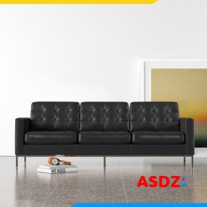 ghe sofa vang da 3 cho ngoi dep