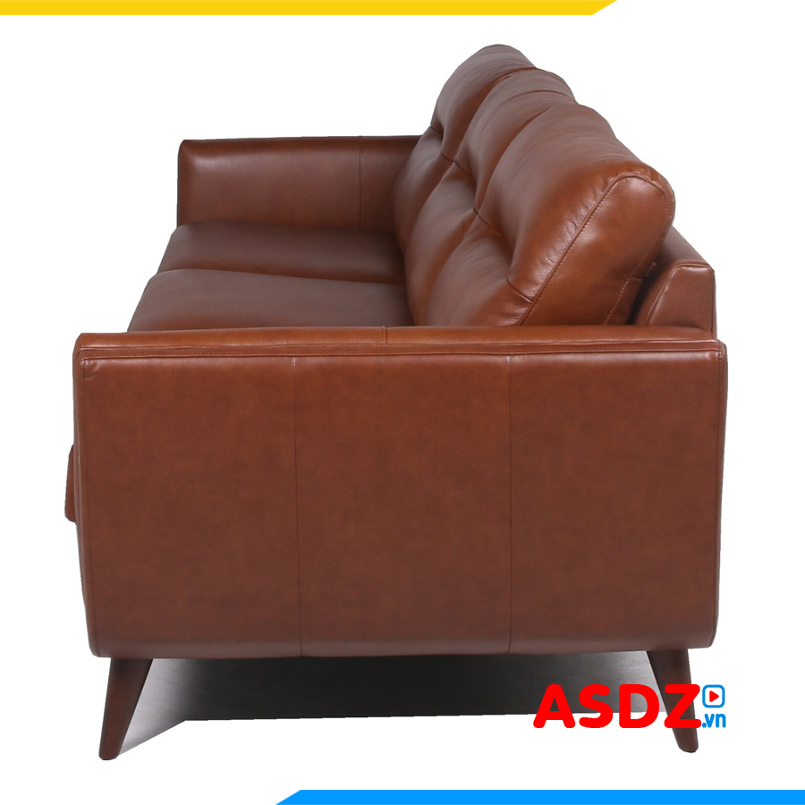 ghe sofa vang da 3 cho ngoi dep ke phong khach