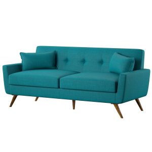 Ghế sofa văng nỉ 2 chỗ đơn giản So0094