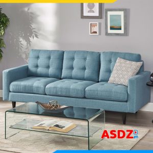 ghe sofa vang ni 3 cho ngoi dep
