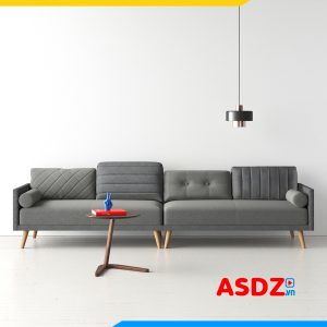 ghe sofa vang ni 4 cho ngoi dep
