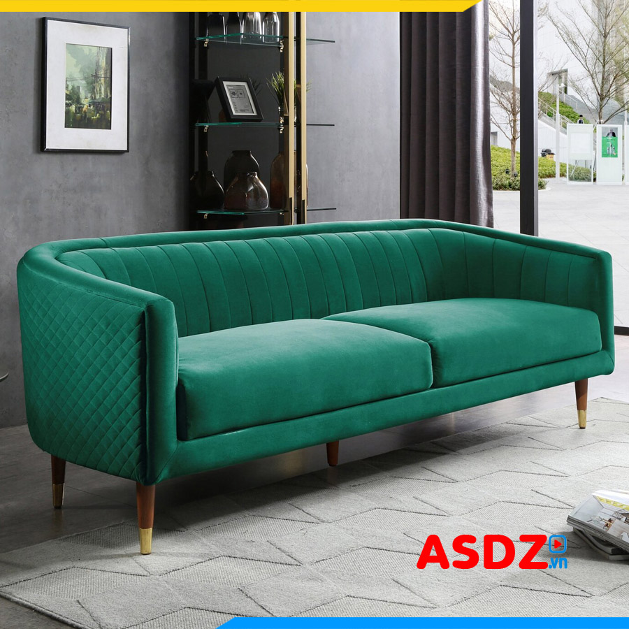 ghe sofa vang ni hien dai