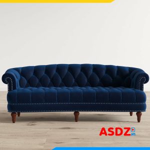ghe sofa vang tan co dien boc ni dep