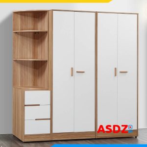 Tủ quần áo gỗ công nghiệp dep