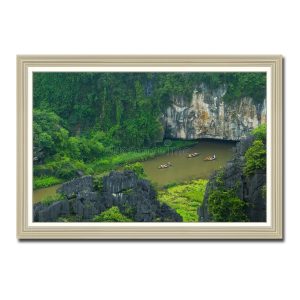 Bức tranh đẹp hình ảnh khu du lịch Tam Cốc Ninh Bình