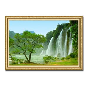 Một khung hình siêu đẹp về thác nước Bản Giốc Cao Bằng