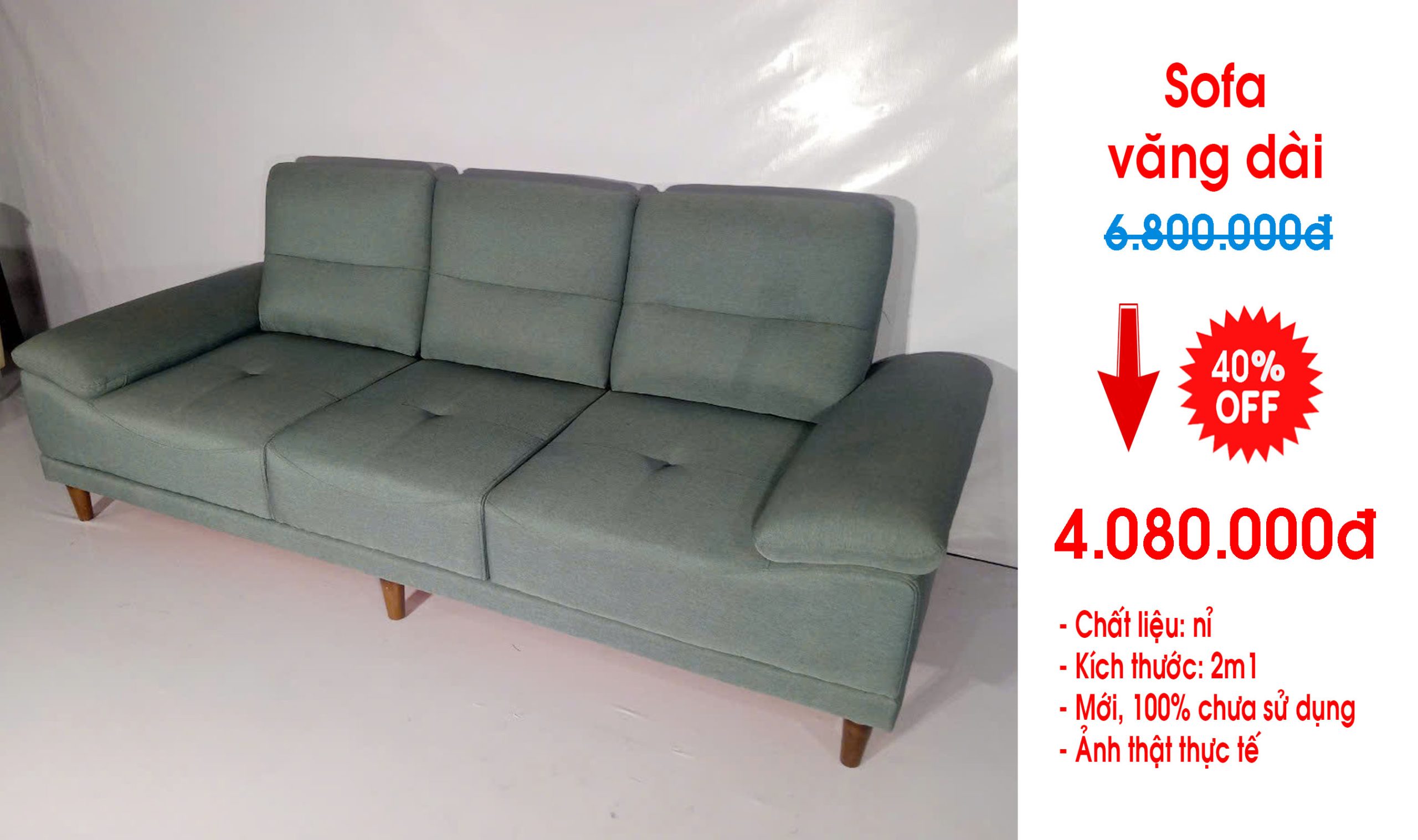 Thanh lý ghế sofa da phòng khách dạng văng giá rẻ tại Hà Nội