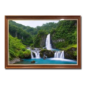 Bức tranh thác nước chảy đẹp và mang ý nghĩa phong thủy tốt lành