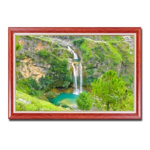 Bức tranh siêu đẹp về phong cảnh thác nước Azad ở Pakistan