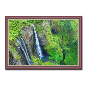Bức tranh thác nước thiên nhiên đẹp