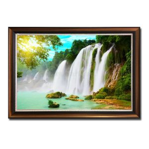 Bức tranh thác nước với những dòng chảy siêu đẹp