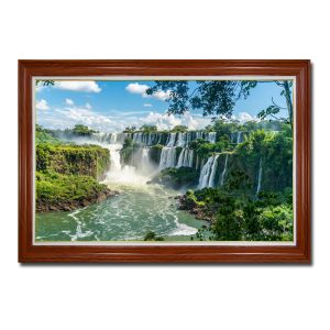 Hình ảnh thác nước Iguazu hùng vĩ trong bức tranh treo tường
