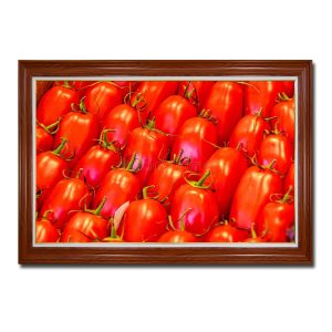 Tranh phòng ăn đẹp hình ảnh những trái cà chua chín đỏ