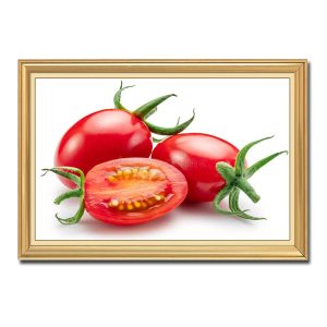 Tranh phòng ăn đẹp hình ảnh những quả cà chua chín đỏ tươi