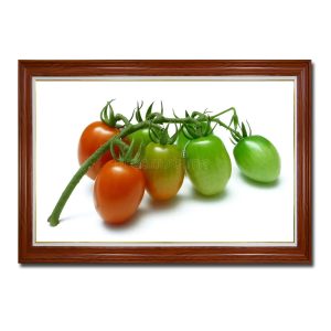 Tranh phòng ăn đẹp hình ảnh chùm cà chua