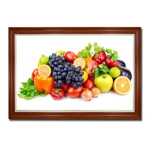 Mẫu tranh treo phòng ăn đẹp hình ảnh các loại quả tươi ngon nhiều màu sắc