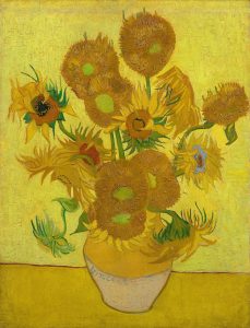 Tranh hoa hướng dương của Van Gogh