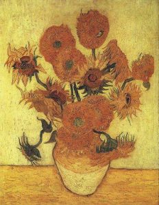 Tranh hoa hướng dương của Van Gogh
